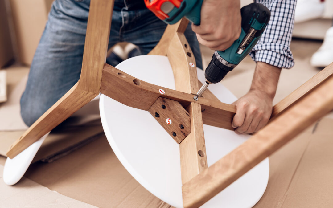 Fix wobbly table or chair legs